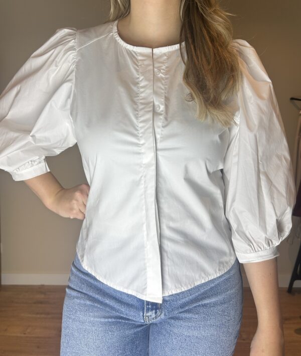 Blouse Pof Mouw - Marrit