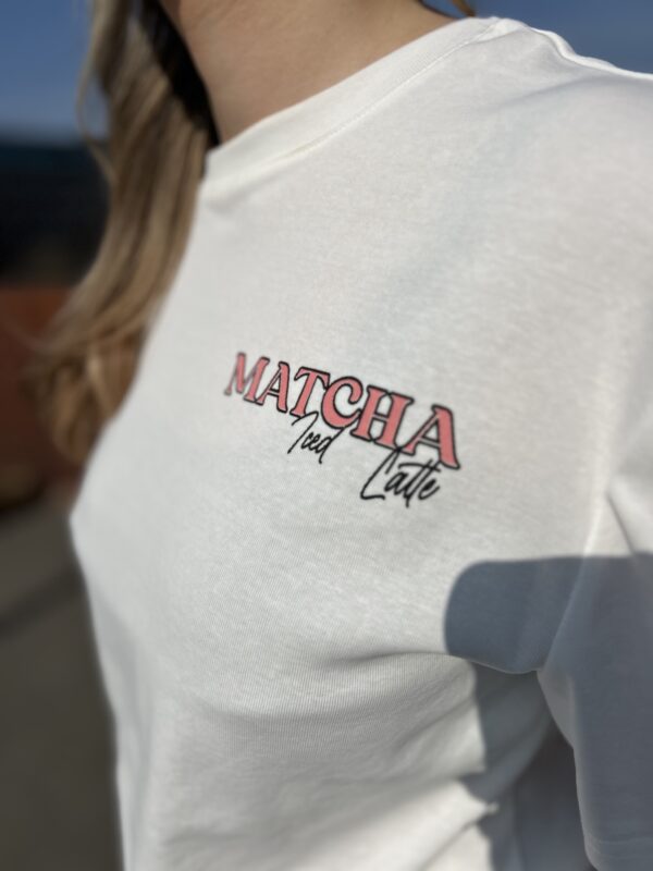T-shirt Matcha Iced Latte - Afbeelding 2
