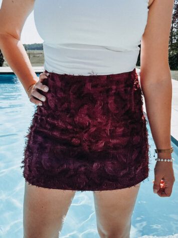 Bordeaux Skort