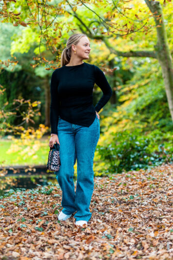 Top basic - zwart